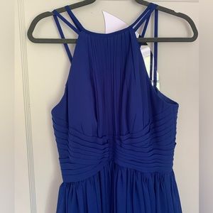 Babaroni Royal Blue Formal Dress Women’s Size 8 Chiffon Great Condition